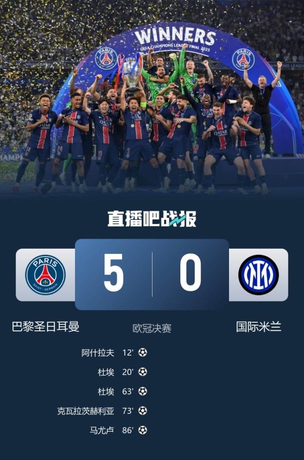 今日趣图：巴黎首夺欧冠，恭喜姆巴佩圆梦！噩梦也是梦