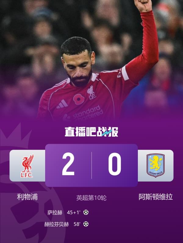 久违了！利物浦终结英超四连败，时隔10场终于再次零封对手